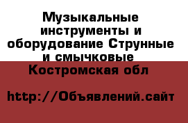 Музыкальные инструменты и оборудование Струнные и смычковые. Костромская обл.